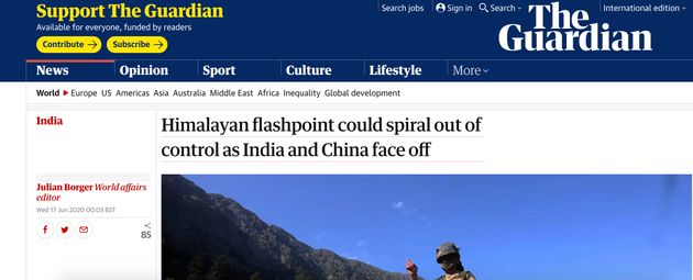 India-China Clash: What International Media Is
