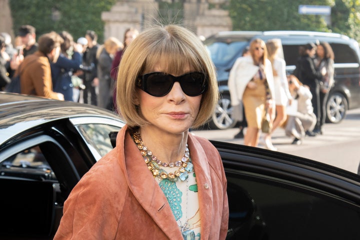 Anna Wintour at Milan Fashion Week. Milan (Italy), February 22nd, 2020 (Photo by Marco Piraccini/Archivio Marco Piraccini/Mondadori Portfolio via Getty Images)