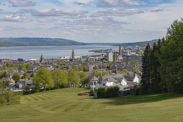Greenock in Scotland.