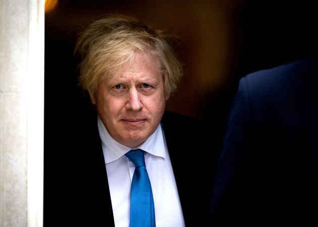 Prime Minister Boris Johnson departs 10 Downing Street, in Westminster. 