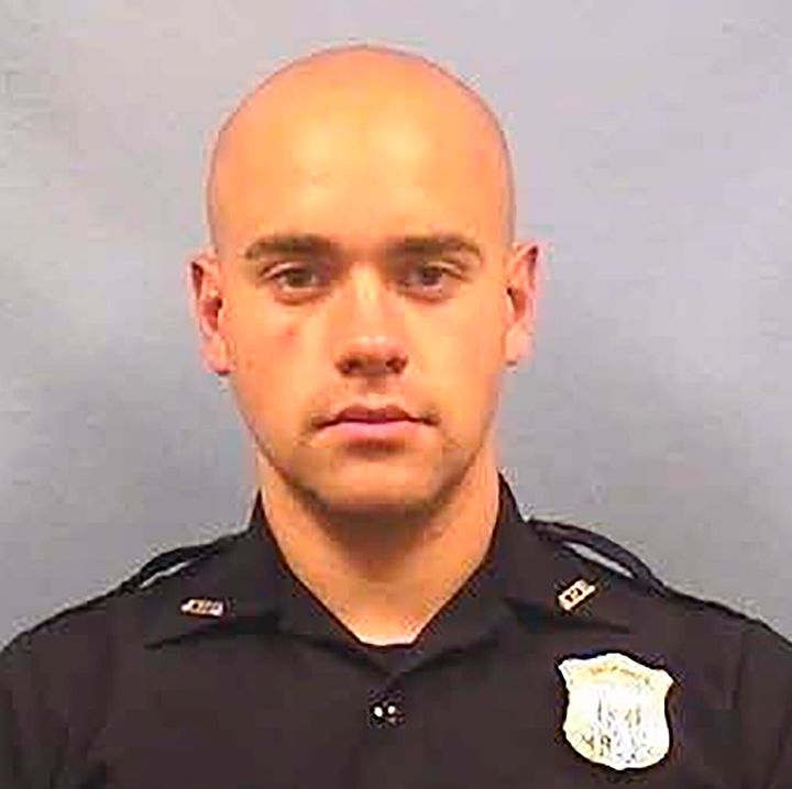 Former Atlanta police officer Garrett Rolfe (seen in an undated photo) faces 11 counts in the death of Rayshard Brooks.