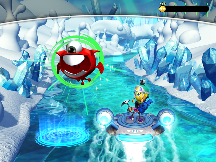 A screenshot of typical EndeavorRx gameplay. 