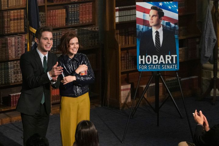 Ben Platt and Zoey Deutch in the second season of "The Politician."