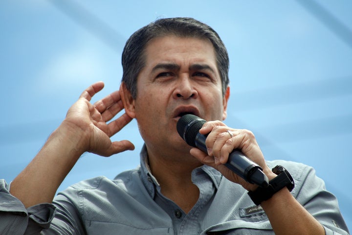 Honduras' President Juan Orlando Hernández has been hospitalized with COVID-19 and pneumonia.