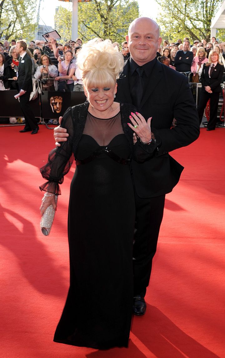 Ross Kemp with his former on-screen mum, Barbara Windsor