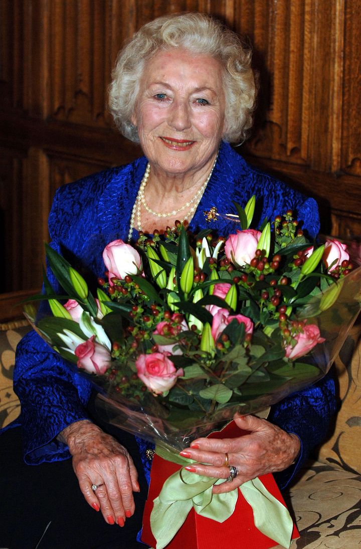 Dame Vera Lynn pictured in 2007