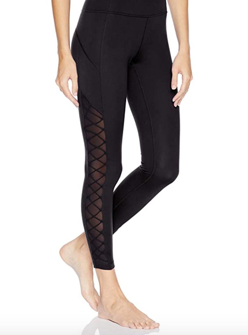 Core 10 (XS-3X) Icon Series 'Lace-Up & Go' High Waist Yoga Legging 