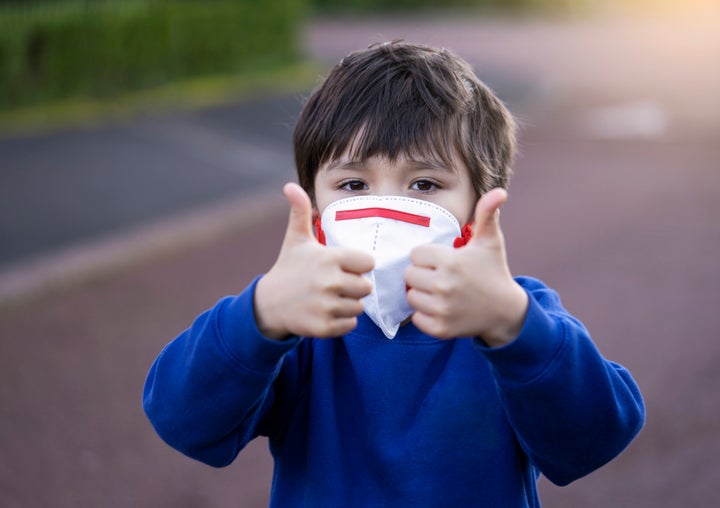 Grownups: If kids can manage wearing masks, you can too!