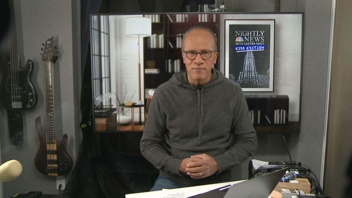 NBC host Lester Holt wears more casual attire for 