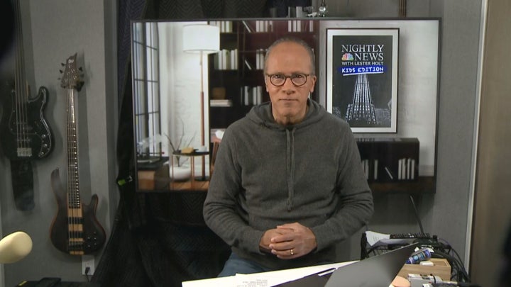 NBC host Lester Holt wears more casual attire for