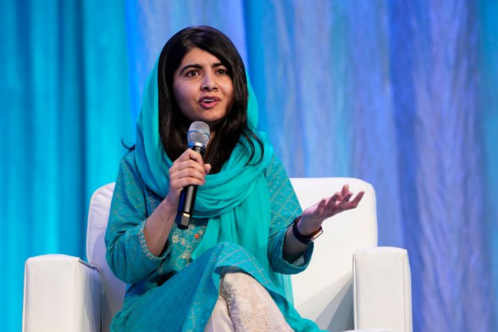 Malala, durante una conferencia en Boston en la Massachusetts Conference For Women 2019 el 12 de diciembre de 2019 (Marla Aufmuth/Getty Images for Massachusetts Conference for Women 2019).