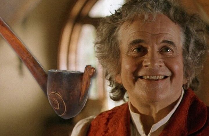 Sir Ian Holm in Lord Of The Rings
