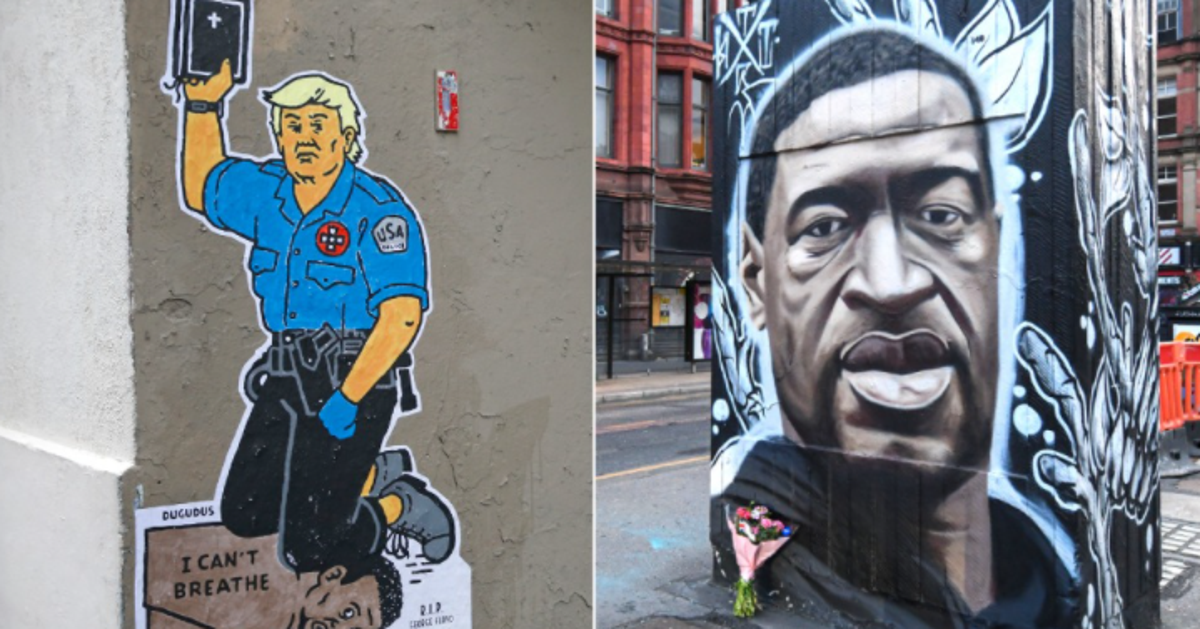 Street Art Takes A Stand Against Racism In Solidarity With Black Lives