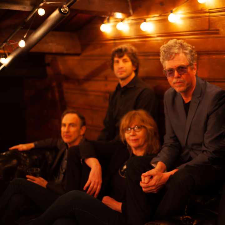 Gary Louris, Marc Perlman, Karen Grotberg and Tim O'Reagan of the Jayhawks.