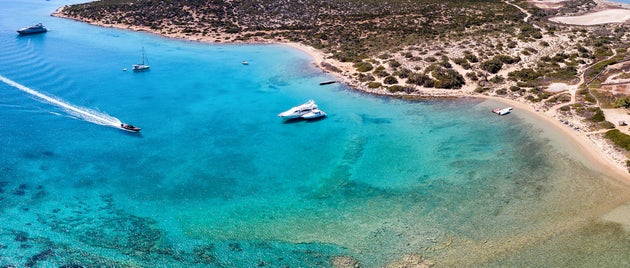 Η Λάγγερη από ψηλά.