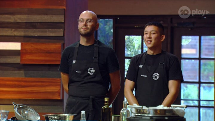 'MasterChef Australia: Back To Win' contestants Reece Hignell and Brendan Pang