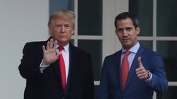 Trump plantea un encuentro con Maduro y resta valor al reconocimiento de