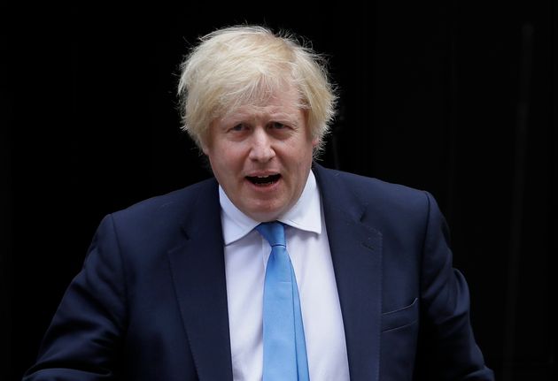 Prime Minister Boris Johnson leaves 10 Downing Street