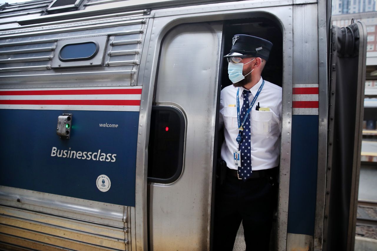Last fall, Amtrak looked to be on track to make its first-ever yearly profit in 2020. But this April as the pandemic crushed travel, the railway reported a 95% drop in ridership.