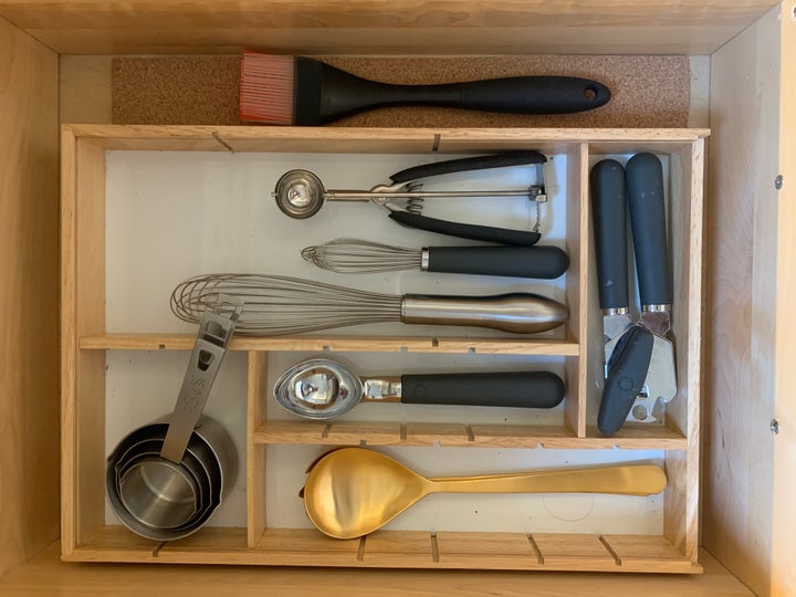 Imagine a drawer this free of clutter. It can be yours, if you just get rid of your avocado slicer and other useless doo-dads.