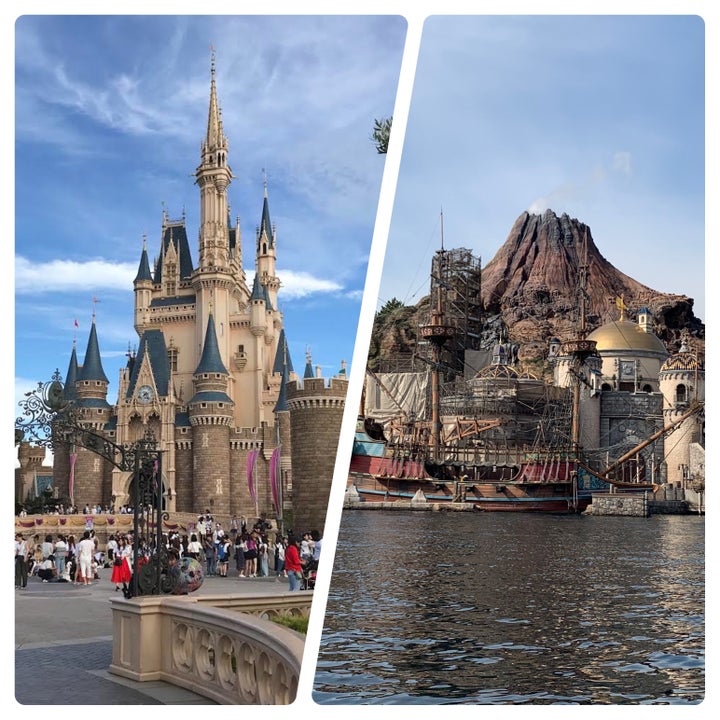 東京ディズニーランドと東京ディズニーシー