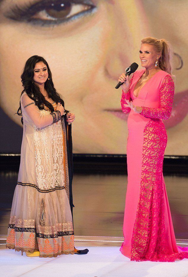 Priya Malik appeared on 'Big Brother Australia' back in 2014. Priya (left) with host Sonia Kruger (right). 