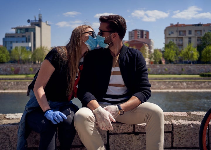 Single people are contemplating how they can safely date and be physically intimate during the coronavirus pandemic. 