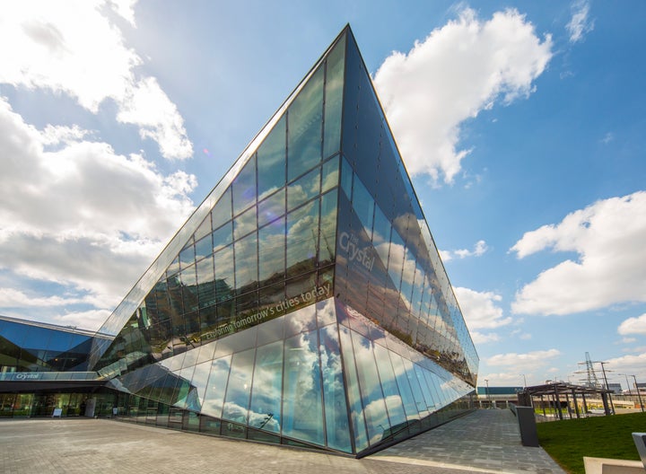 The Crystal building in Royal Docks