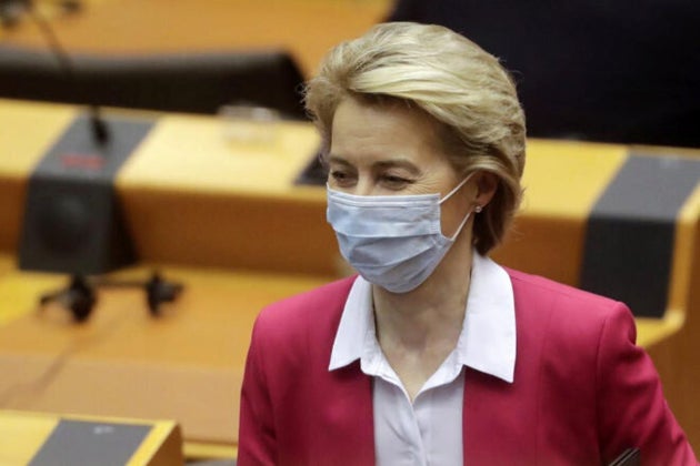 La presidenta de la Comisión Europea, Ursula von der Leyen.