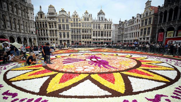 Βρυξέλλες - «Τάπητας Λουλουδιών», Grand Place