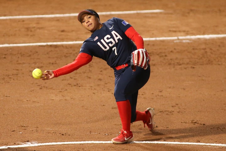 2021 Olympian Kelsey Stewart, one of two Black players on the pro softball team, was taken aback by the general manager's twe