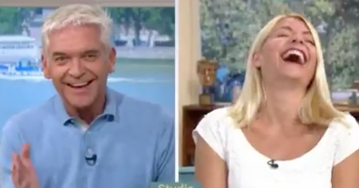 Phillip Schofield Makes Hilarious Sex Toy Company Gaffe On This Morning Huffpost Uk Entertainment 