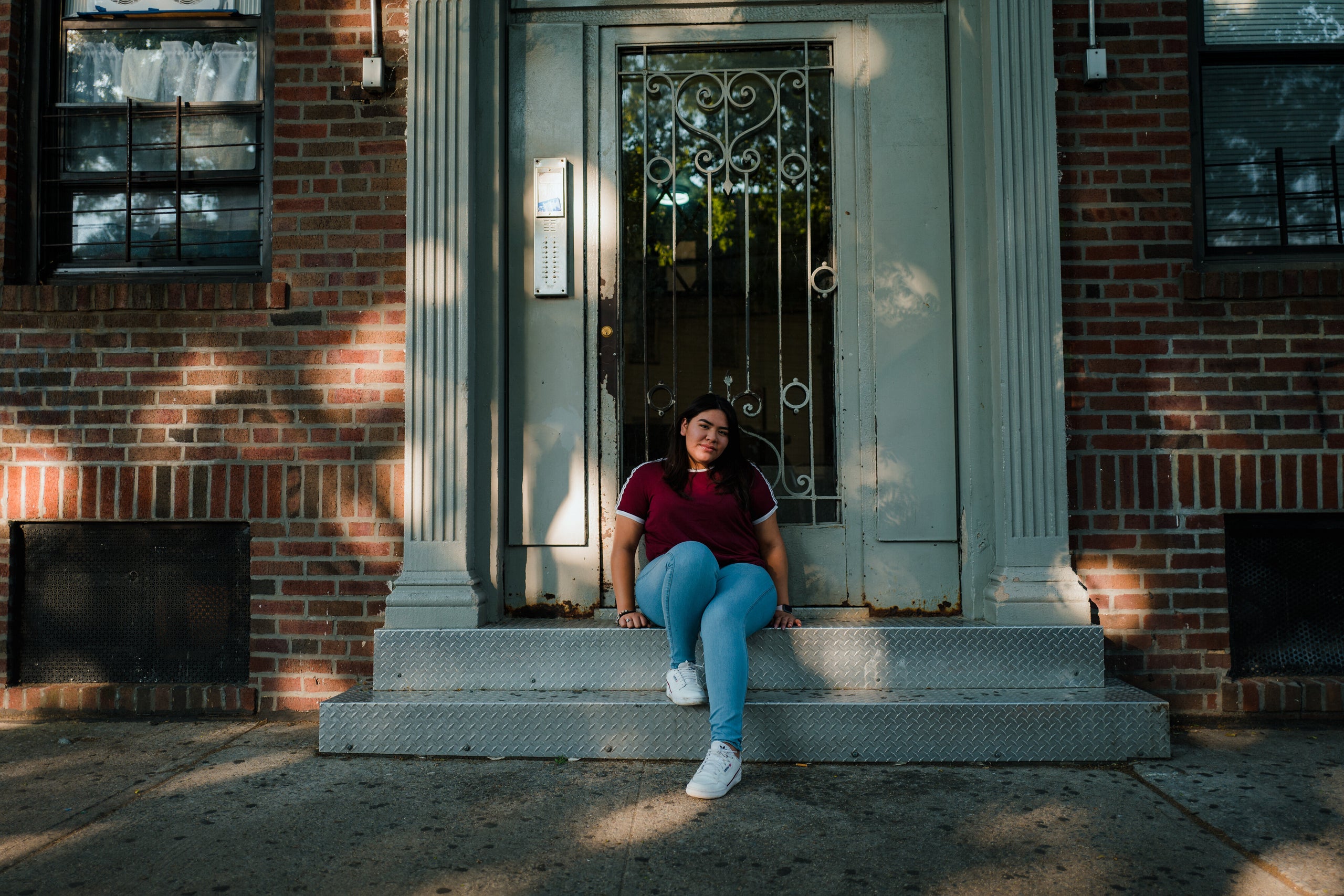 Garate near her home. New York City — and her neighborhood in particular — has been hit particularly hard during