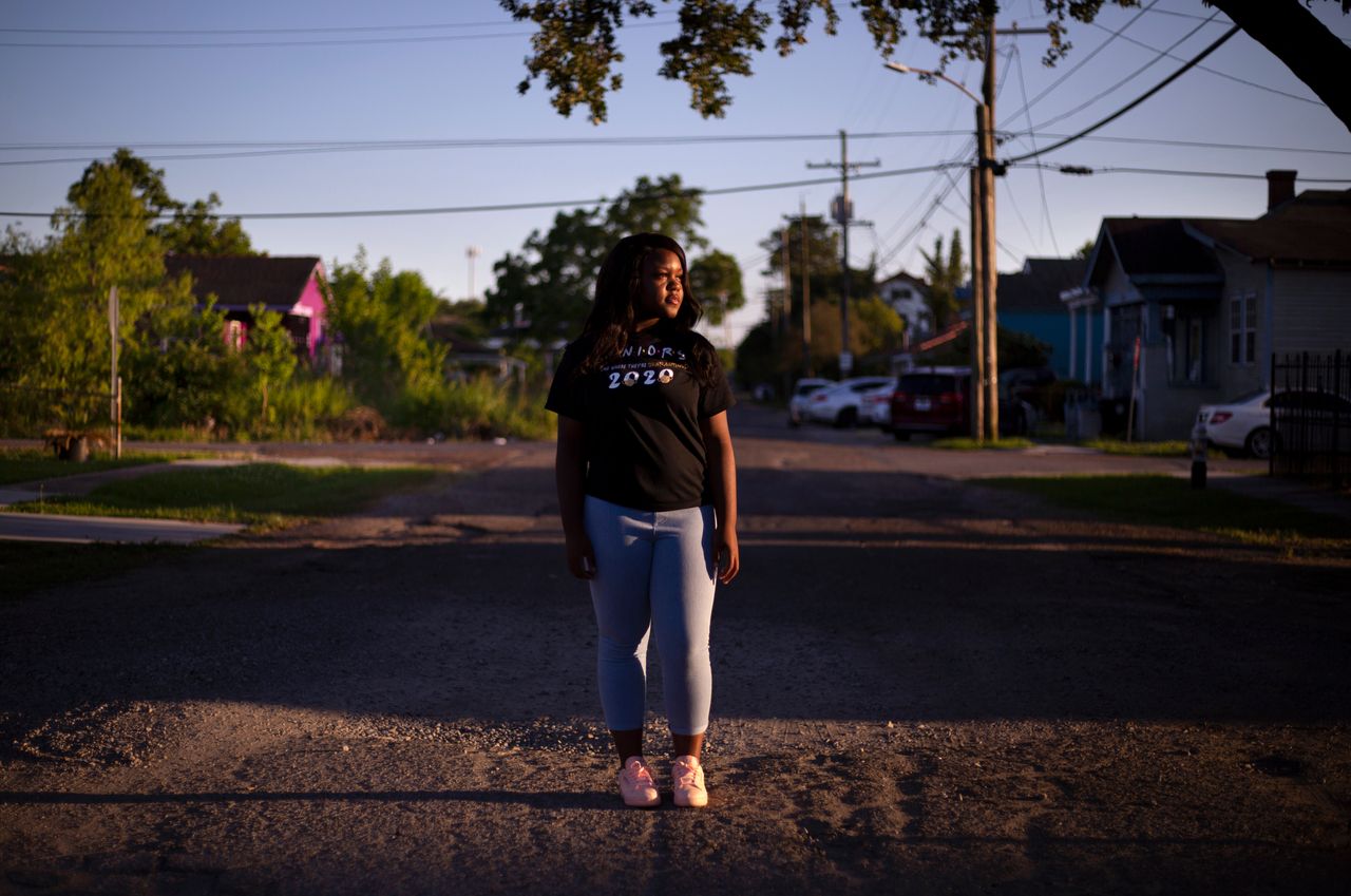 Trevianne Turner evacuated with her family just as Hurricane Katrina began to push storm-surge water into St. Bernard Parish. Though she was only 3, she remembers her grandfather arriving while it was still dark and hurrying the children into his pickup truck. They drove west to Houston, ahead of waters that flooded 100 percent of the parish.
