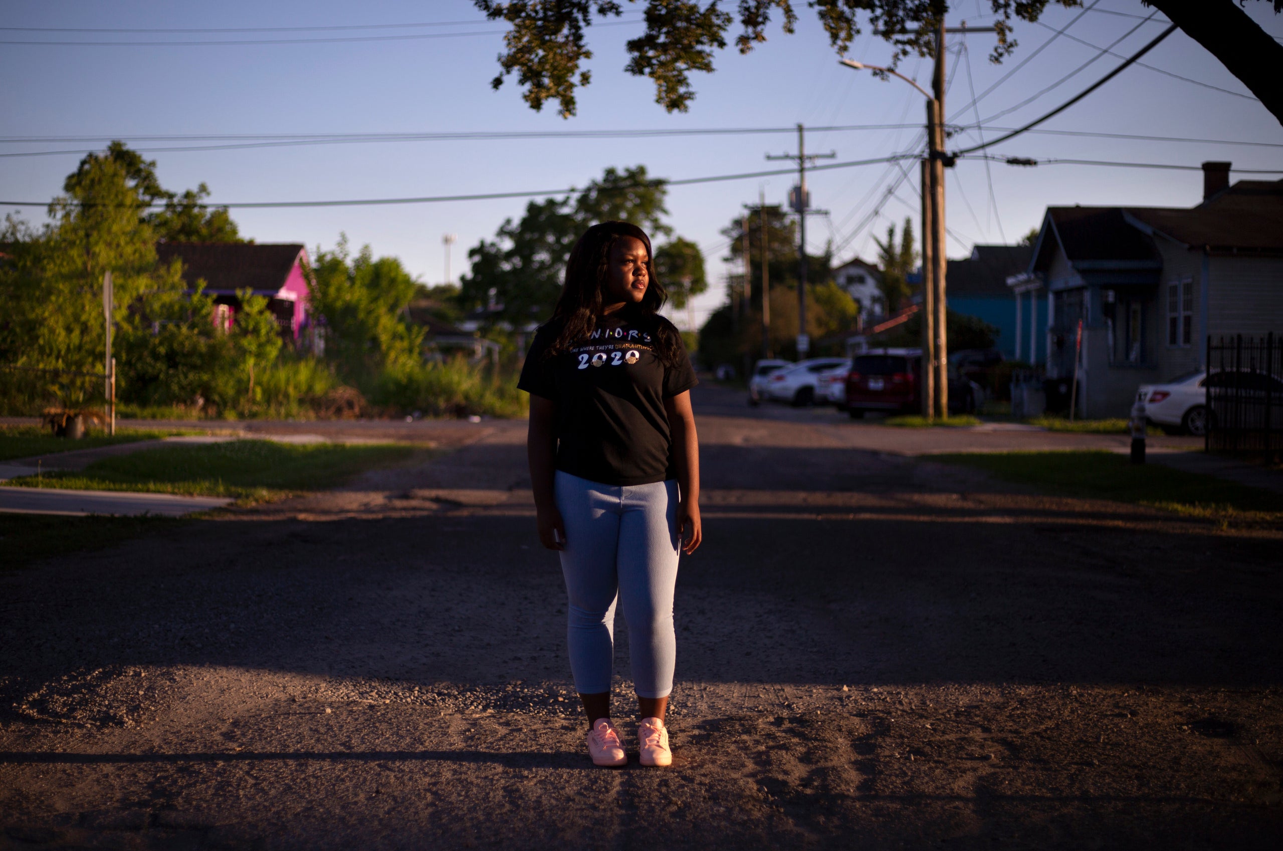 Trevianne Turner evacuated with her family just as Hurricane Katrina began to push storm-surge water into St. Bernard Parish.