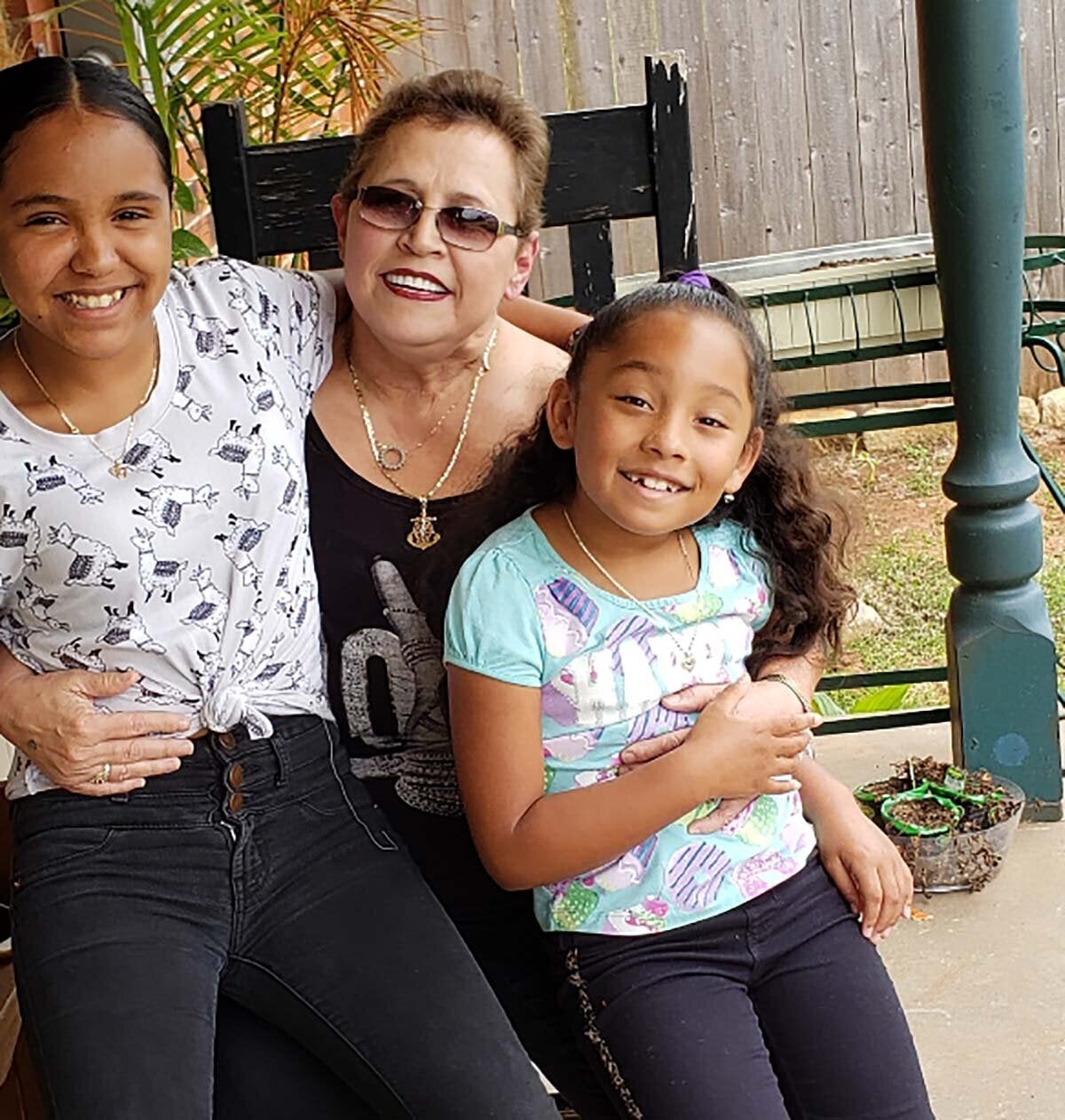 Christine Zuniga is raising her granddaughters Victoria and Alejandra while their parents are incarcerated. When the coronavi