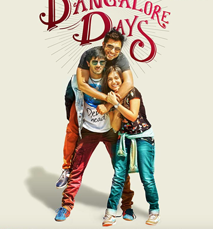 Nivin Pauly, Dulquer Salmaan and Nazriya in 'Bangalore Days'