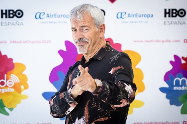 Carlos Sobera en la presentación del Orgullo 2020 en Madrid.
