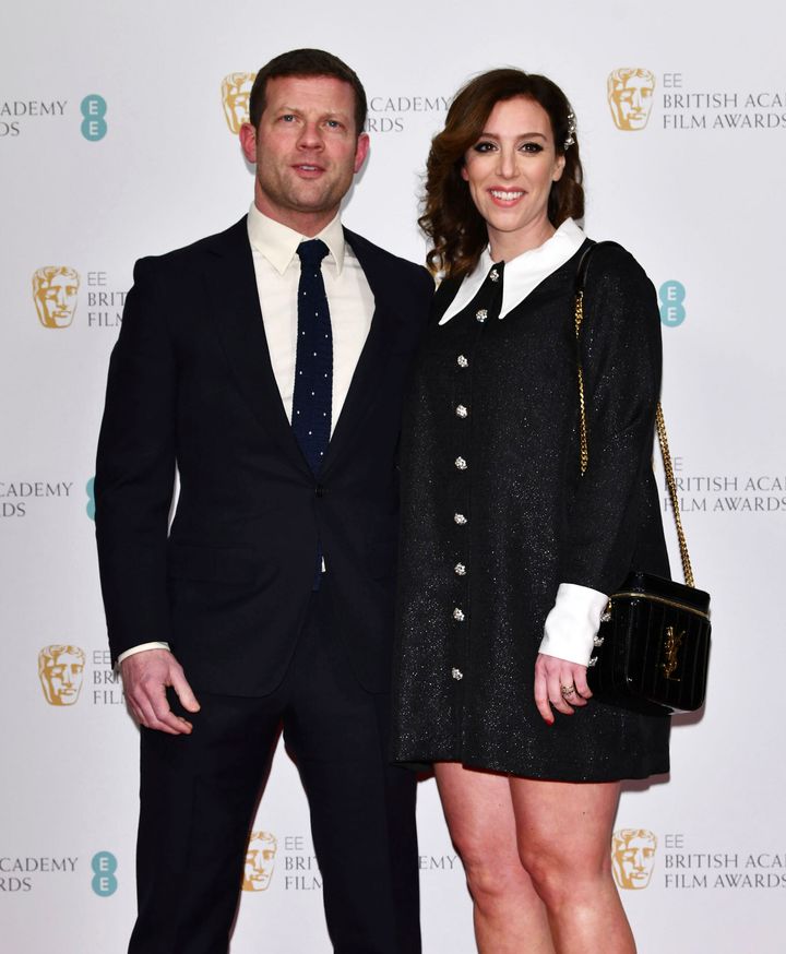 Dermot O'Leary and his wife Dee Koppang O'Leary 