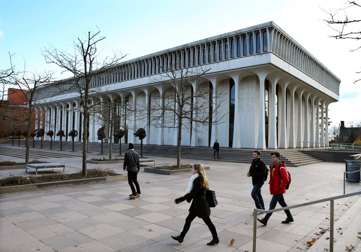 The Woodrow Wilson School of Public and International Affairs at Princeton University in Princeton, N.J. 