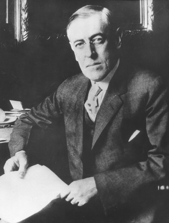 Woodrow Wilson, the 28th president of the United States.