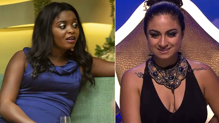 'Big Brother Australia' 2020 housemate Angela Clancy (L) and 2014 housemate Priya Malik (R)