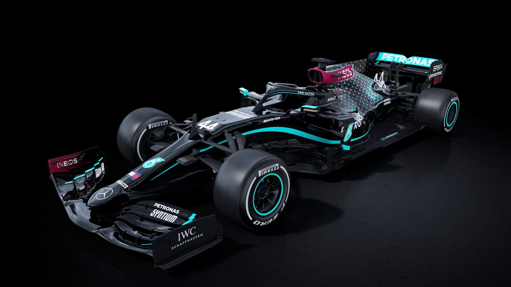 Formule 1 Mercedes Donne Une Couleur Symbolique A Ses Voitures Le Huffpost