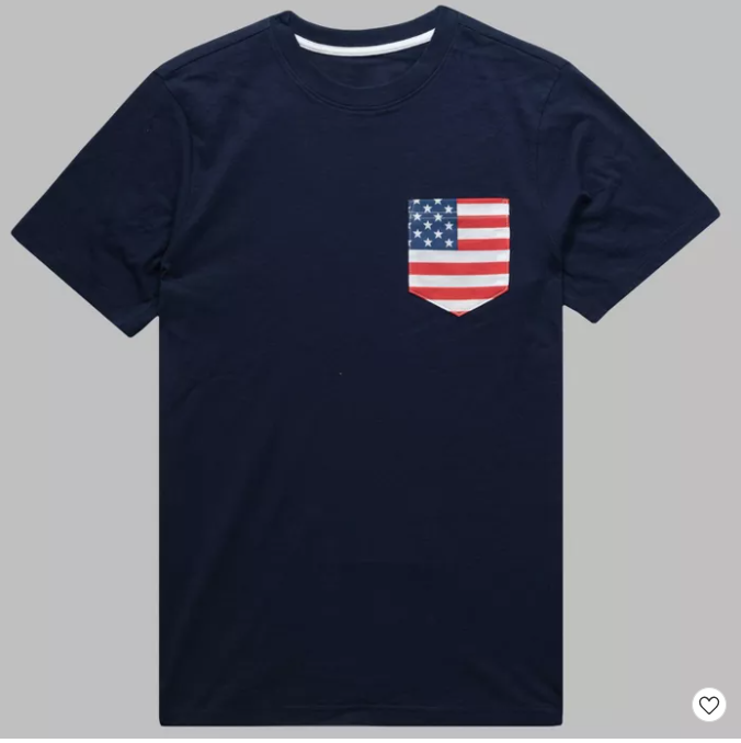 Family wears Old Navy T-shirts every July 4th for 20 years