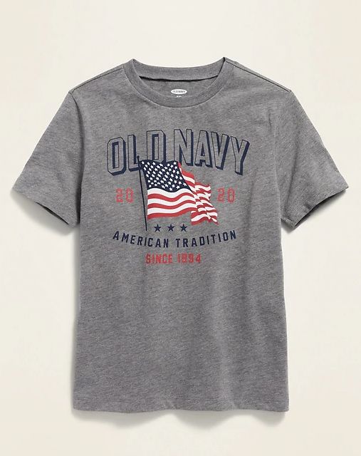 old navy 2020 flag shirt