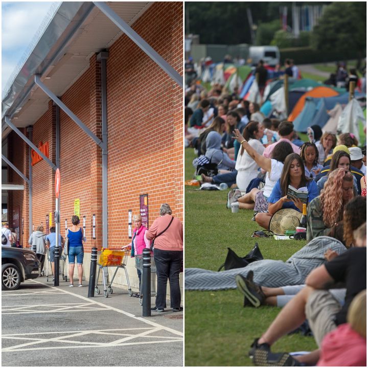 Queuing at Wimbledon isn't possible - but there are plenty of opportunities to queue elsewhere