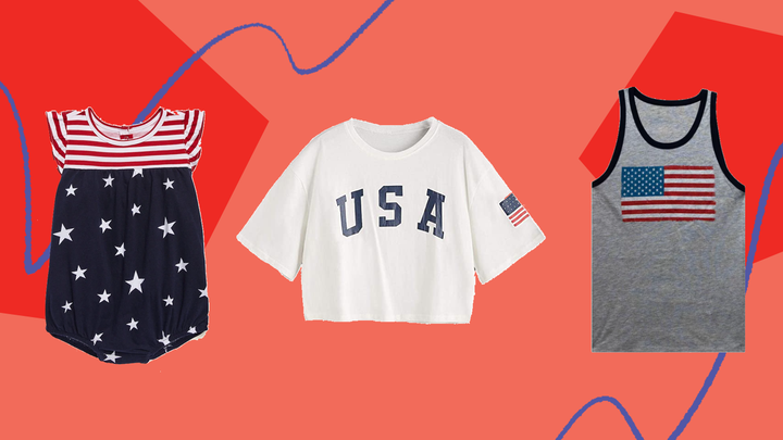 Old Navy International Women's Day T-Shirt' Unisex Stars & Stripes