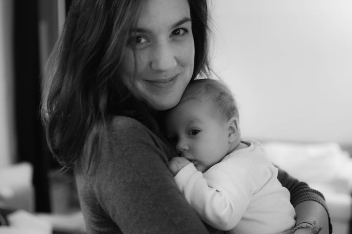 Clara Leurent et son fils