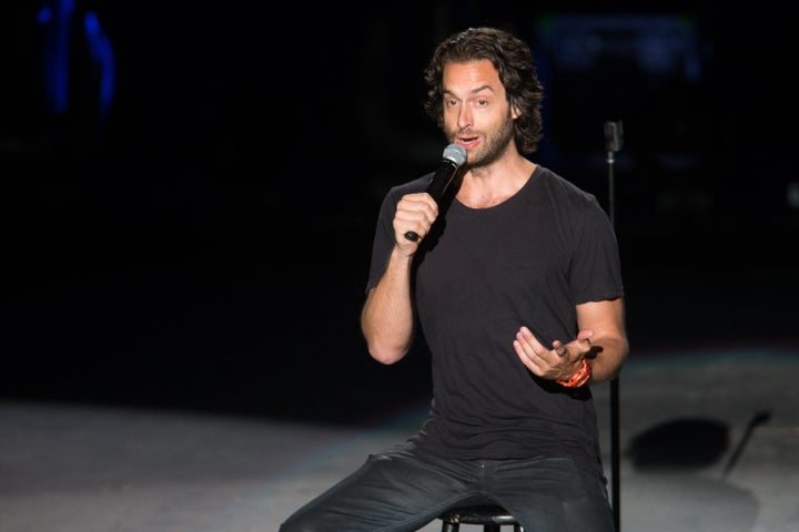 Comedian Chris D'Elia performs on stage during the Oddball Comedy and Curiosity Festival on Sept. 15, 2013 in Irvine, Calif. 