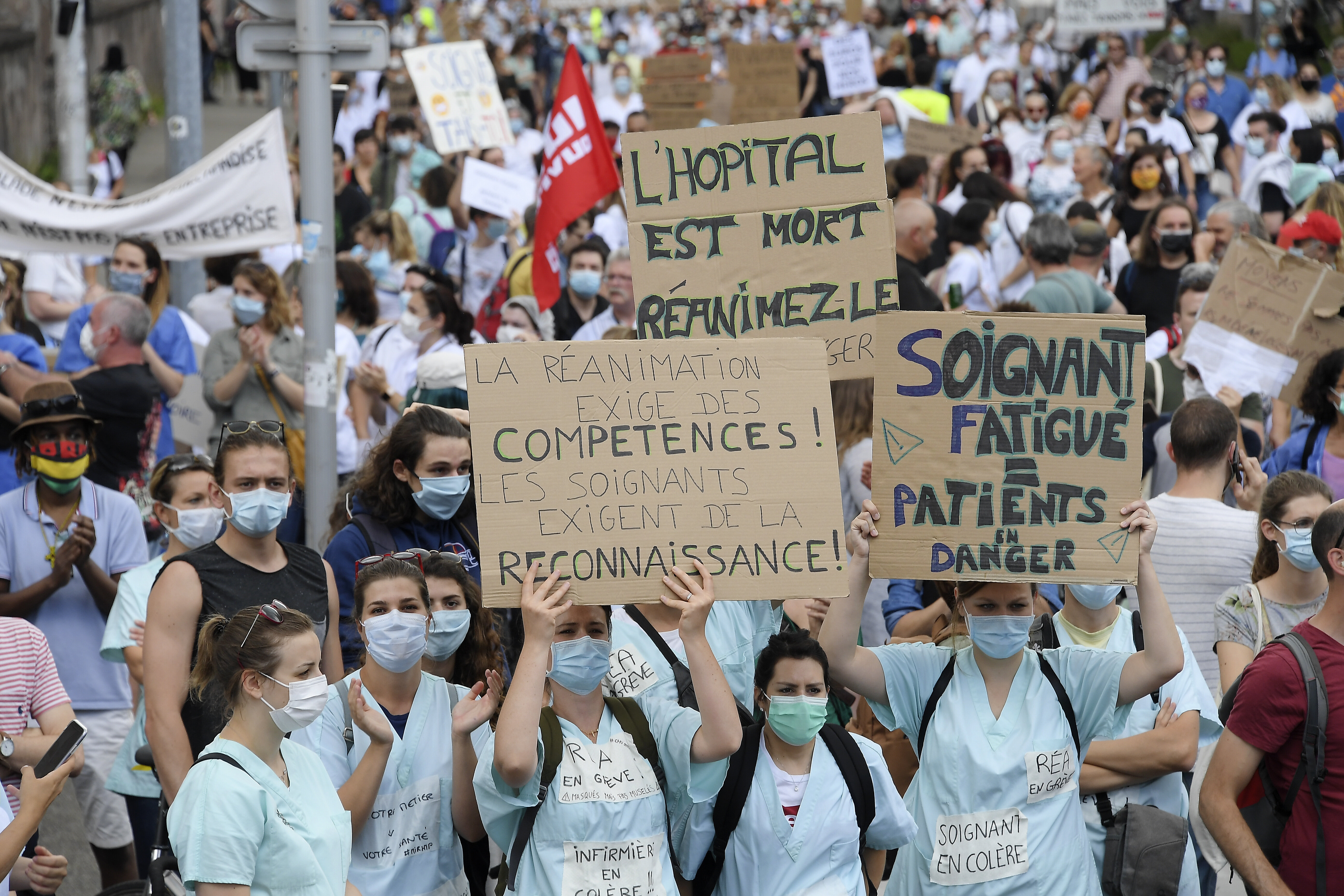 Malgré le Ségur de la santé, les soignants retournent dans la rue ce 15 juin